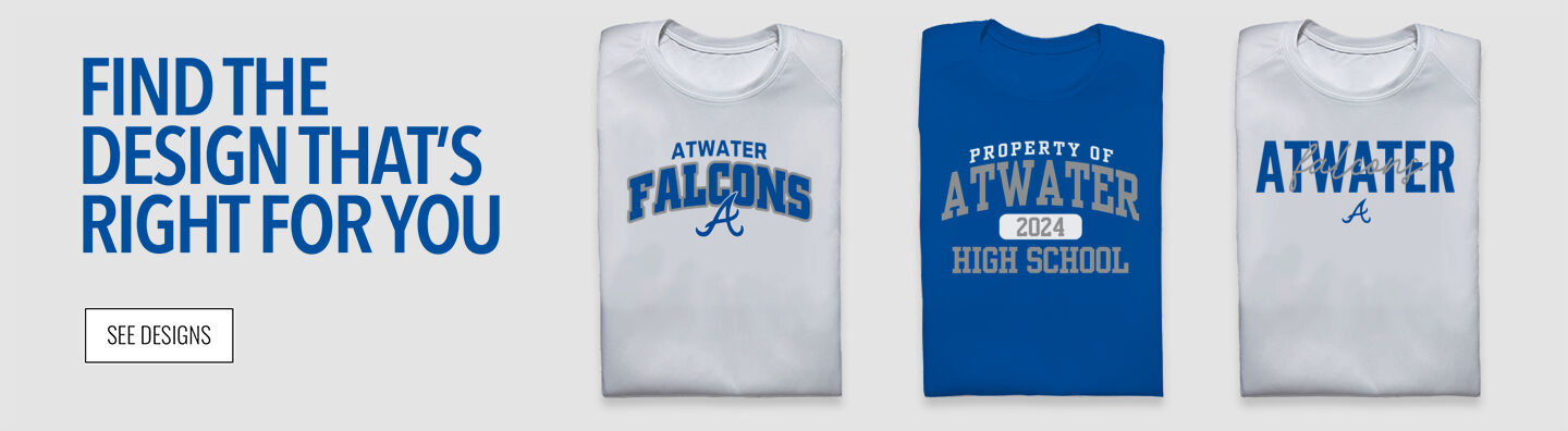 ATWATER HIGH SCHOOL FALCONS Find the Design That's Right For You - Single Banner