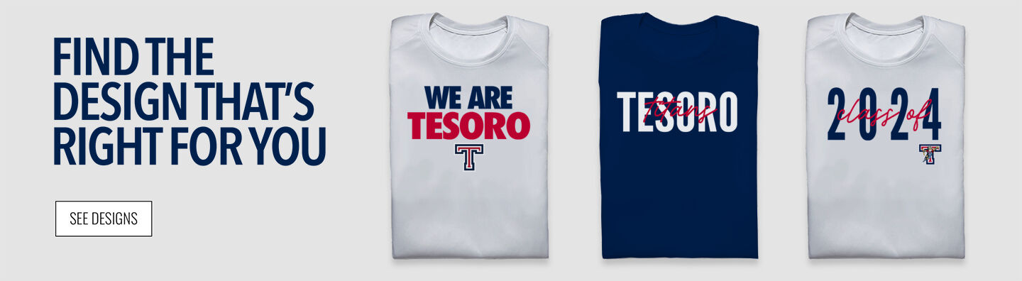Tesoro Titans Find Your Design Banner