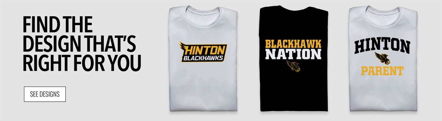 HINTON COMMUNITY HIGH SCHOOL BLACKHAWKS Find Your Design Banner