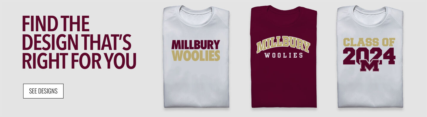 MILLBURY SR HIGH SCHOOL WOOLIES Find the Design That's Right For You - Single Banner