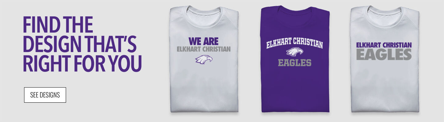 Elkhart Christian Eagles Find the Design That's Right For You - Single Banner
