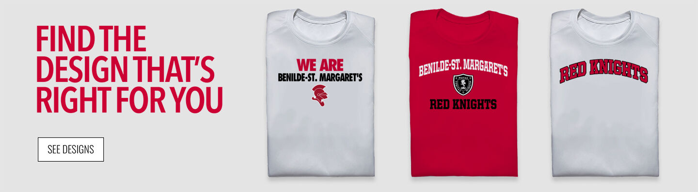 Benilde-St. Margaret's Red Knights Find the Design That's Right For You - Single Banner