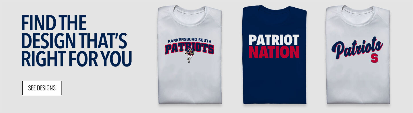 Parkersburg South Patriots Find the Design That's Right For You - Single Banner