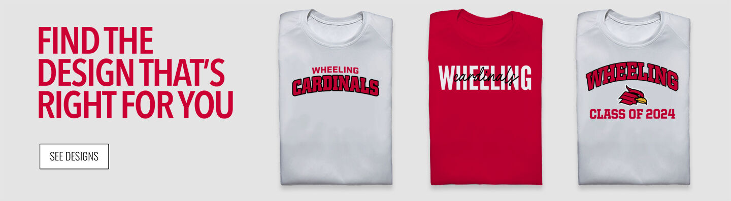 Wheeling University Cardinals Online Store Find Your Design Banner