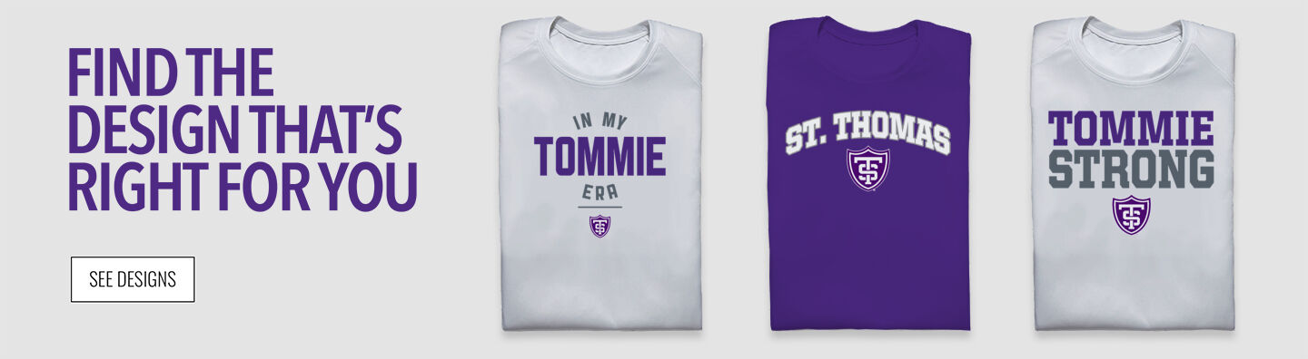 University Of St. Thomas Athletics The Official Online Store Find the Design That's Right For You - Single Banner