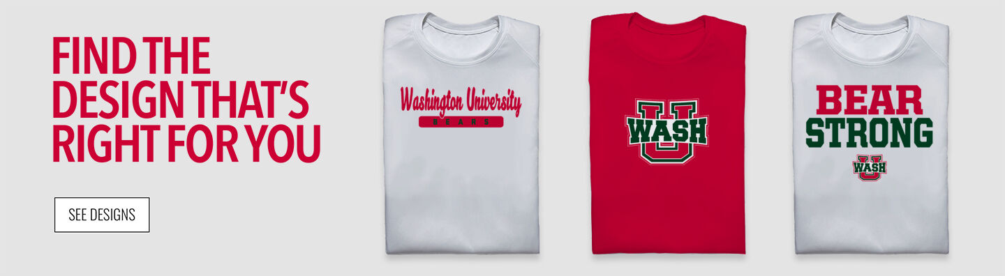 Washington University In Saint Louis   -   The Online Store Find the Design That's Right For You - Single Banner
