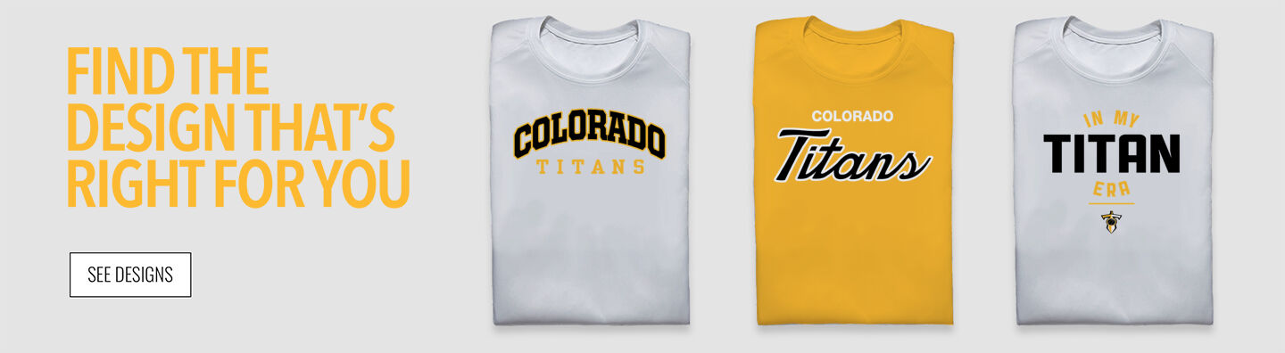 Colorado Titans The Official Online Store Find the Design That's Right For You - Single Banner
