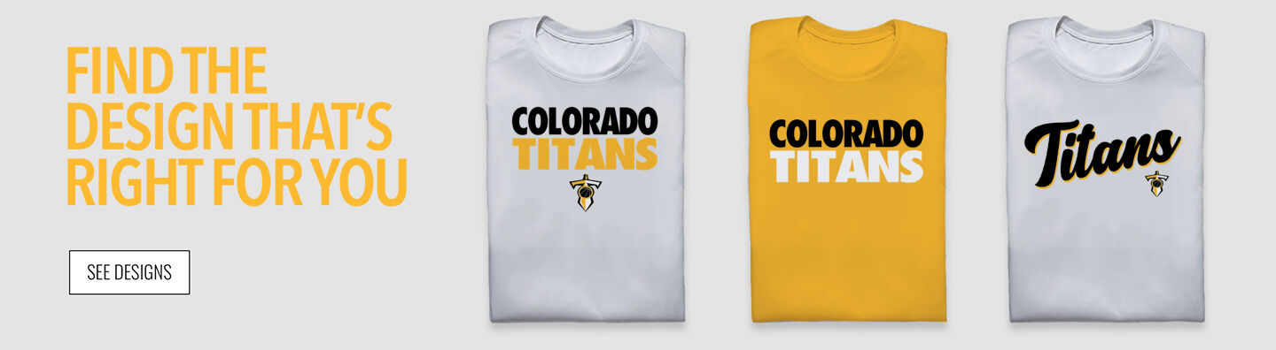 Colorado Titans The Official Online Store Find the Design That's Right For You - Single Banner