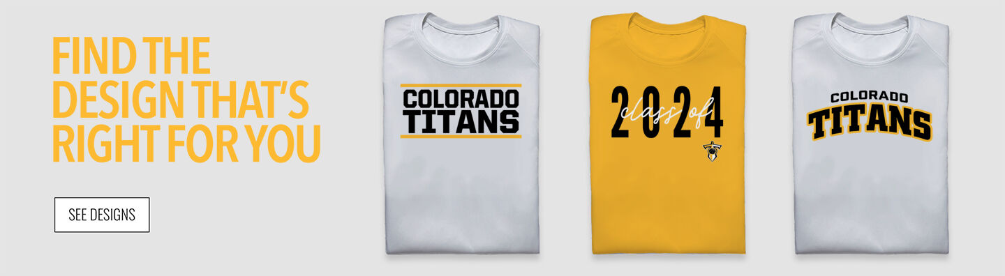 Colorado Titans The Official Online Store Find the Design That's Right For You - Single Banner