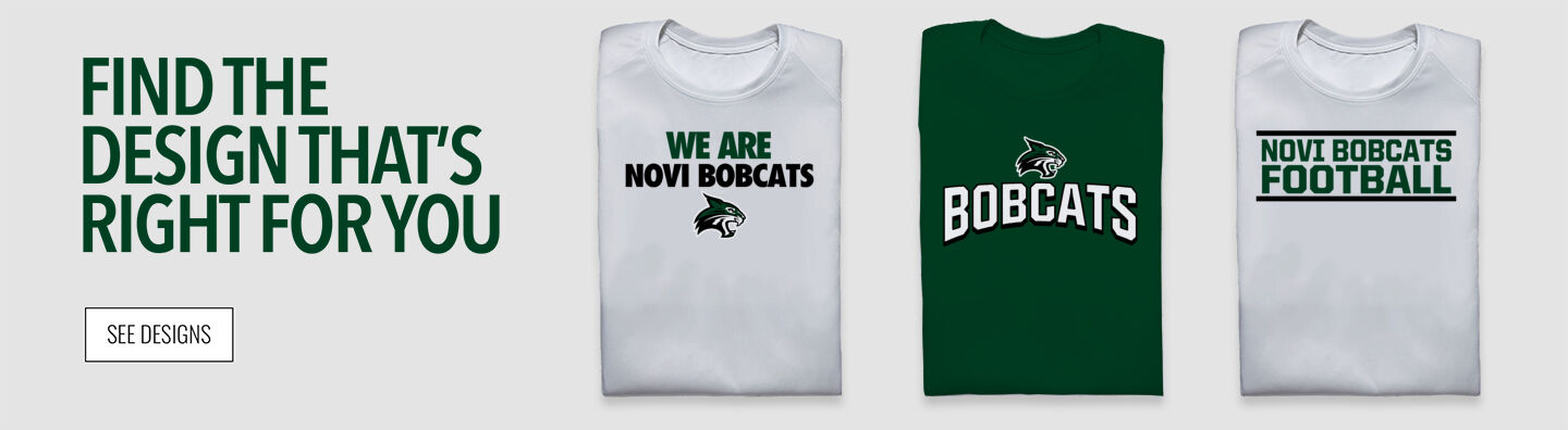 Novi Bobcats Online Store Find the Design That's Right For You - Single Banner