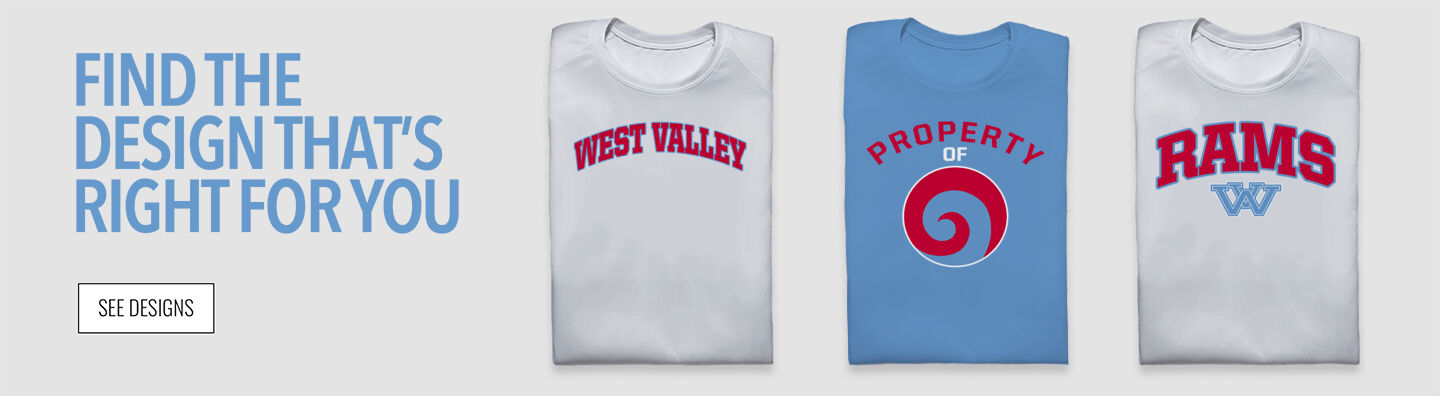 West Valley Rams Online Store Find the Design That's Right For You - Single Banner
