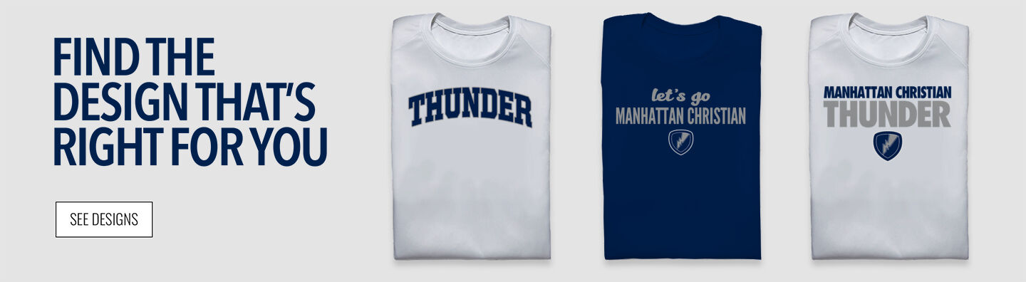 Manhattan Christian Thunder Find the Design That's Right For You - Single Banner