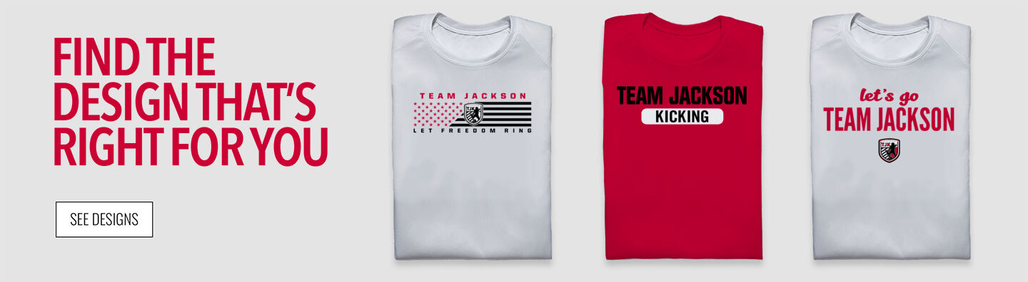 Team Jackson Kicking Online Store Find the Design That's Right For You - Single Banner
