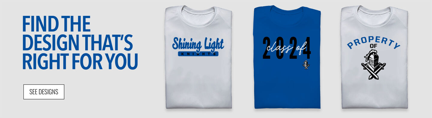 Shining Light  Knights Find Your Design Banner
