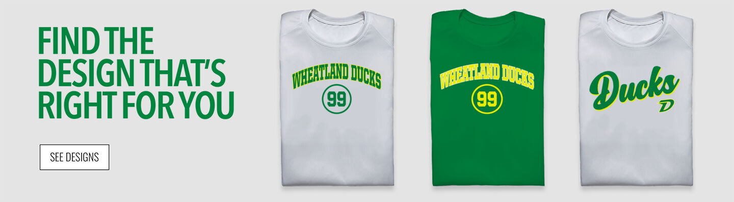 Wheatland Ducks Baseball Find the Design That's Right For You - Single Banner