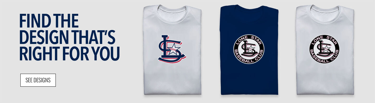 LONESTAR  BASEBALL Find the Design That's Right For You - Single Banner