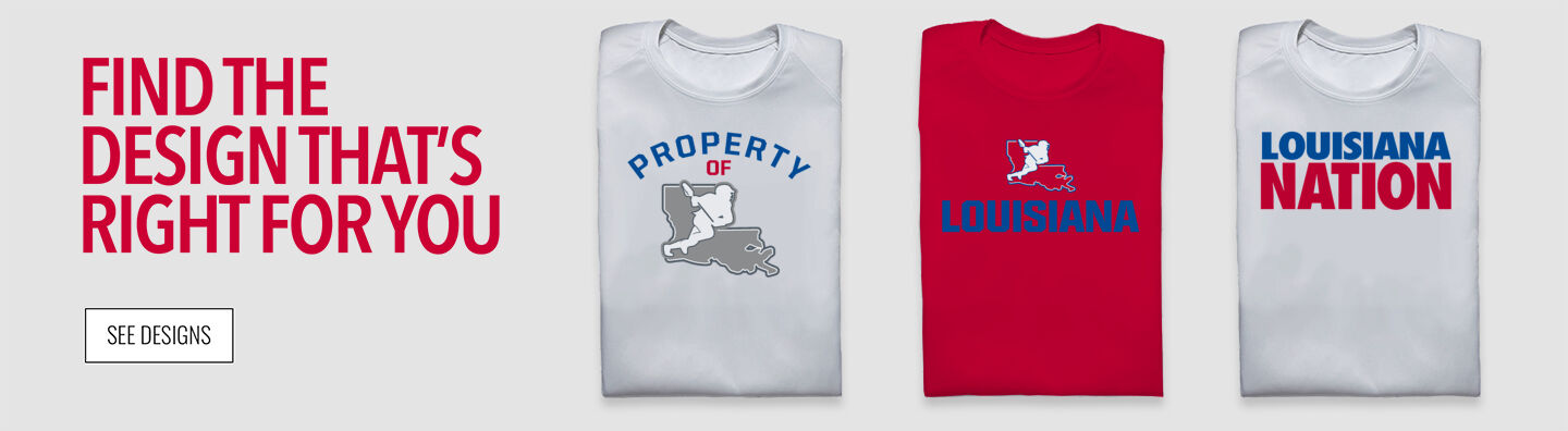 Louisiana High School  Lacrosse League Find the Design That's Right For You - Single Banner