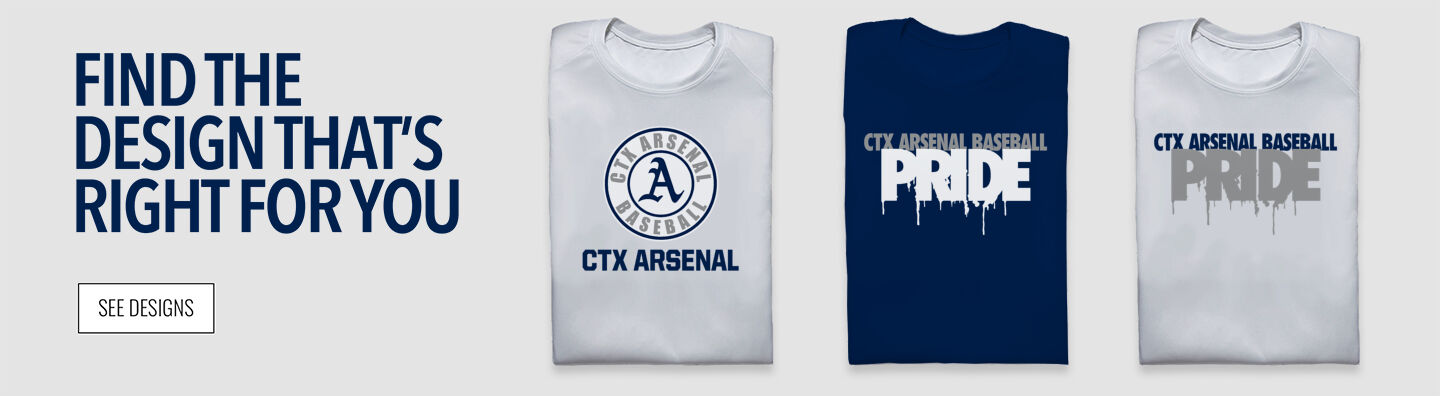 CTX ARSENAL BASEBALL CTX ARSENAL BASEBALL Find the Design That's Right For You - Single Banner