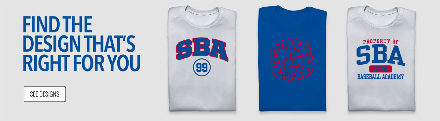 Smith Baseball Academy Online Store Find the Design That's Right For You - Single Banner