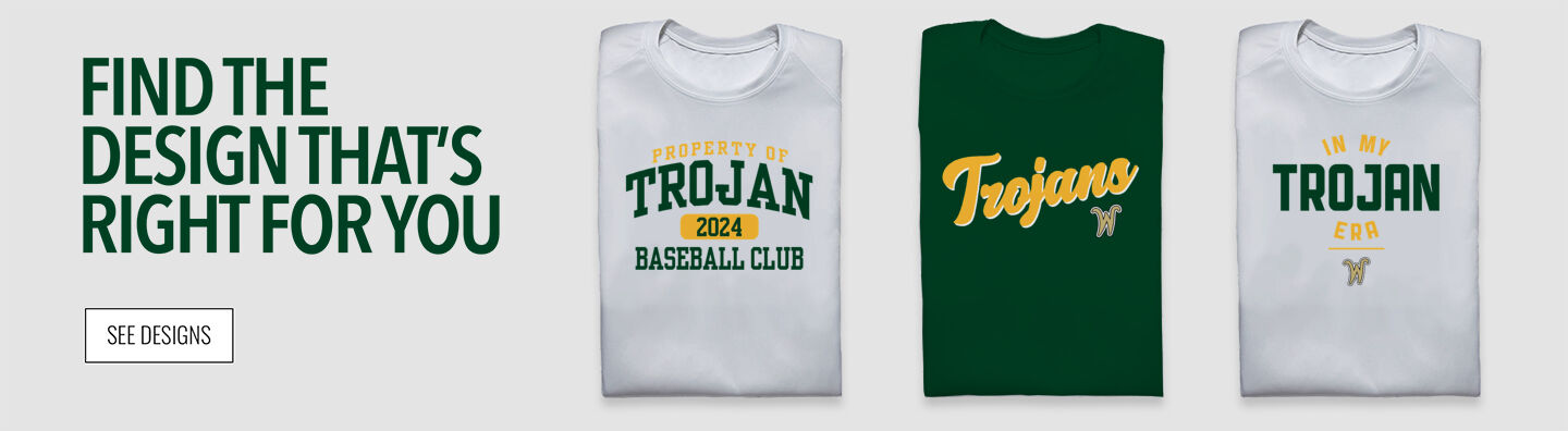 Trojan Baseball Club Trojans Find the Design That's Right For You - Single Banner
