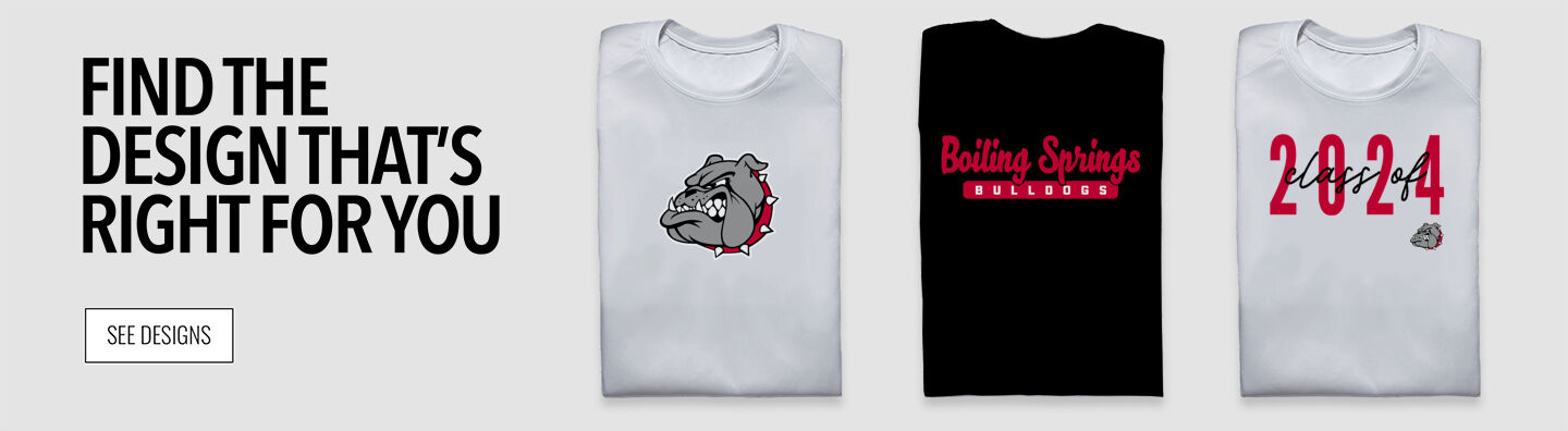 Boiling Springs Middle School bulldogs offical sideline store Find the Design That's Right For You - Single Banner