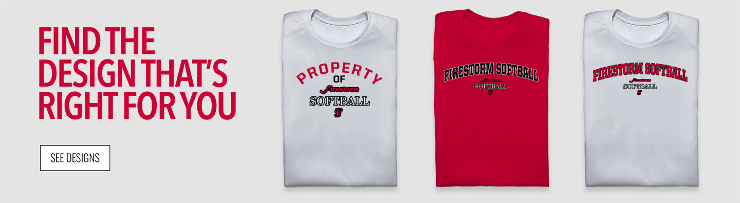 Firestorm Softball official Online Store Find the Design That's Right For You - Single Banner