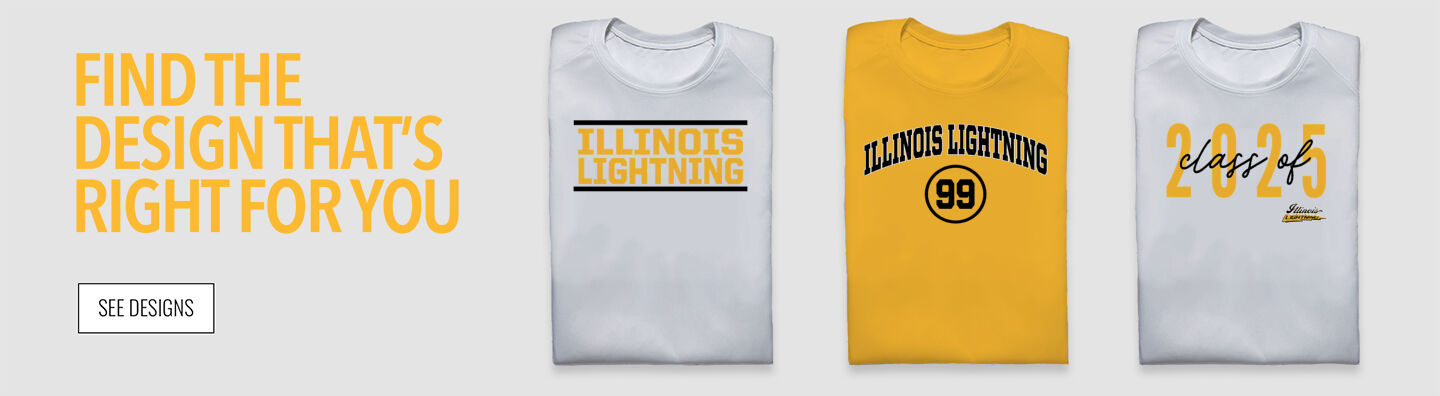 ILLINOIS LIGHTNING SOFTBALL Find the Design That's Right For You - Single Banner