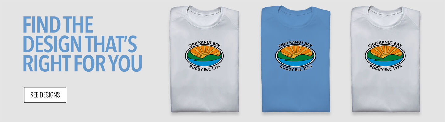 Chuckanut Bay Rugby Find the Design That's Right For You - Single Banner