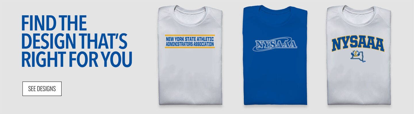 New York State Athletic  Administrators Association Find the Design That's Right For You - Single Banner