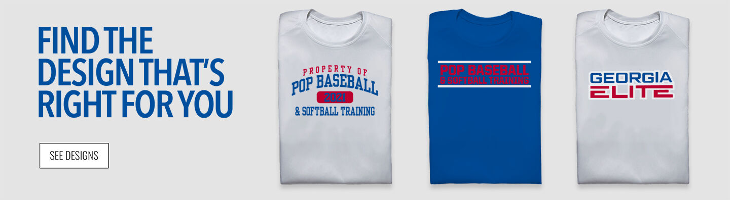 POP Baseball & Softball  POP Baseball Find the Design That's Right For You - Single Banner