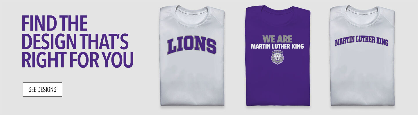 Martin luther King Lions Find Your Design Banner