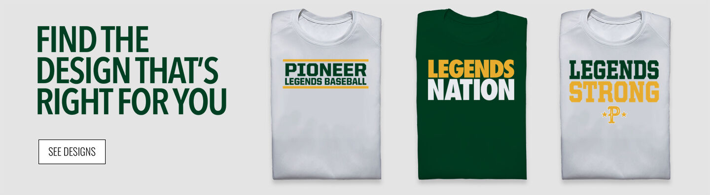 PIONEER LEGENDS Baseball Find the Design That's Right For You - Single Banner