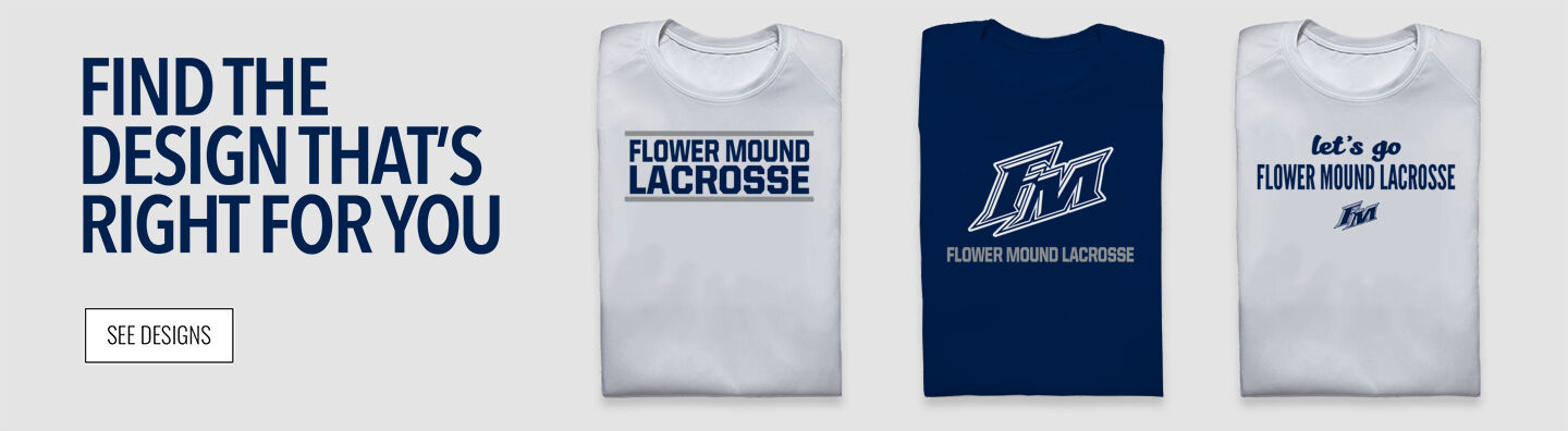 Flower Mound  Lacrosse Find the Design That's Right For You - Single Banner