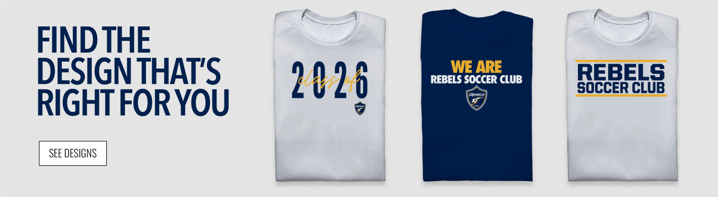 Rebels Soccer Club Rebels Find the Design That's Right For You - Single Banner