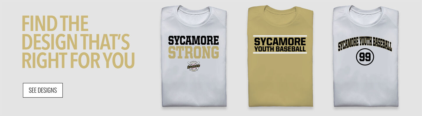 Sycamore Youth Baseball Sycamore Find the Design That's Right For You - Single Banner