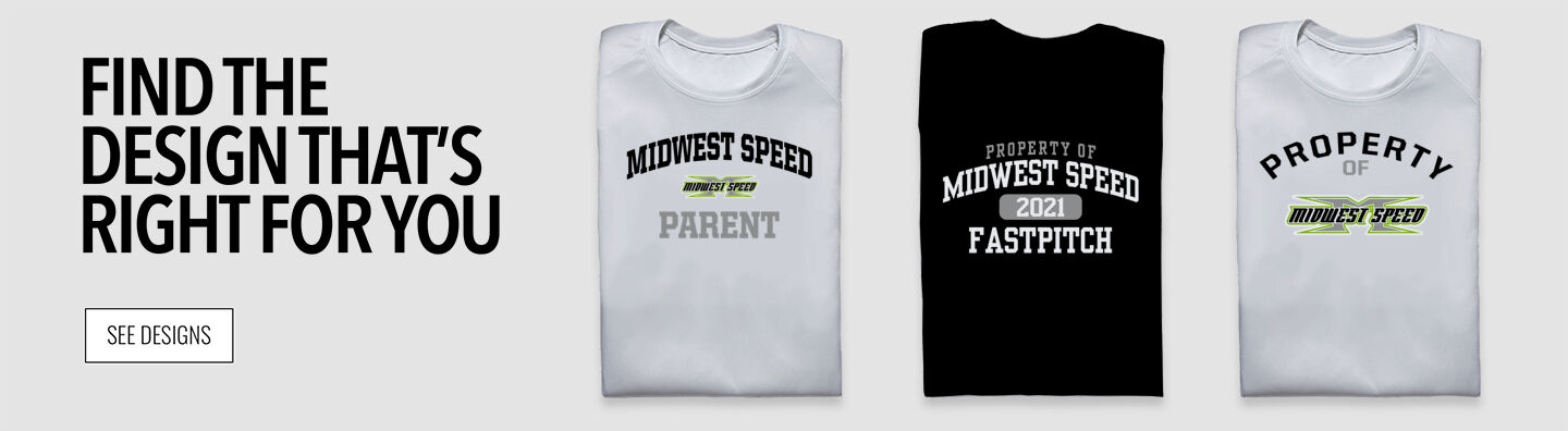 MIDWEST SPEED FASTPITCH Find the Design That's Right For You - Single Banner