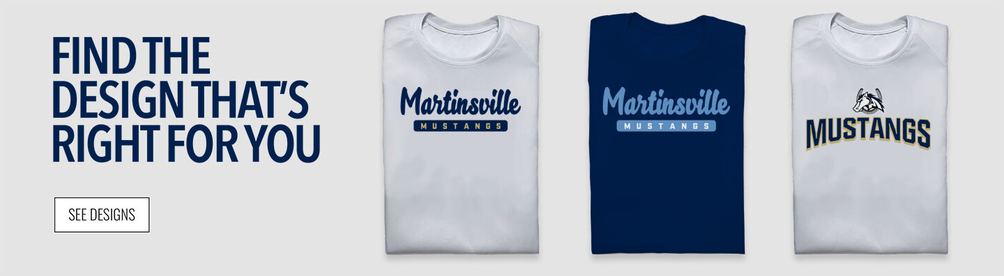 Martinsville Mustangs Mustangs Find the Design That's Right For You - Single Banner