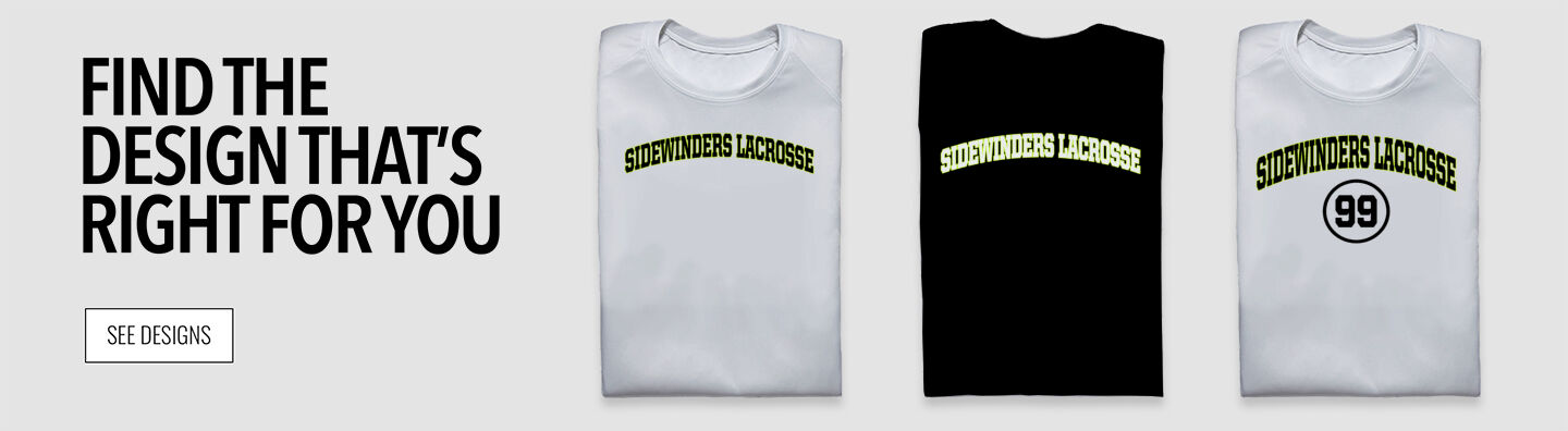 Sidewinders Lacrosse Online Apparel Store Find Your Design Banner
