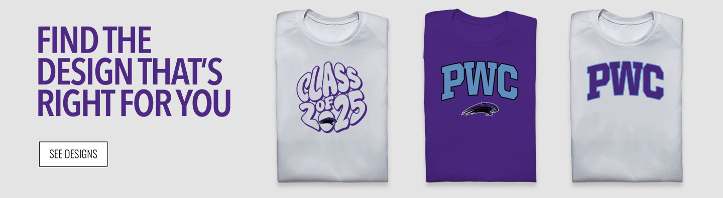 PWC Panthers Sideline Store Find the Design That's Right For You - Single Banner