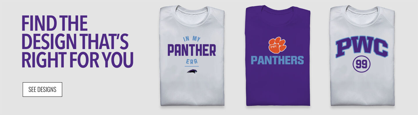 PWC Panthers Sideline Store Find the Design That's Right For You - Single Banner