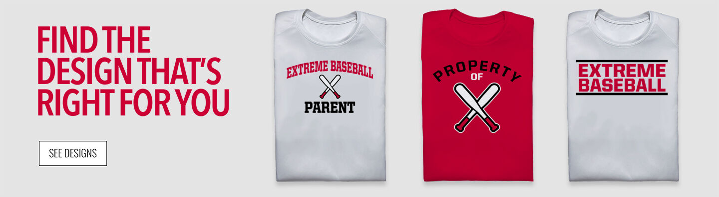 Extreme Baseball Extreme Baseball Find the Design That's Right For You - Single Banner