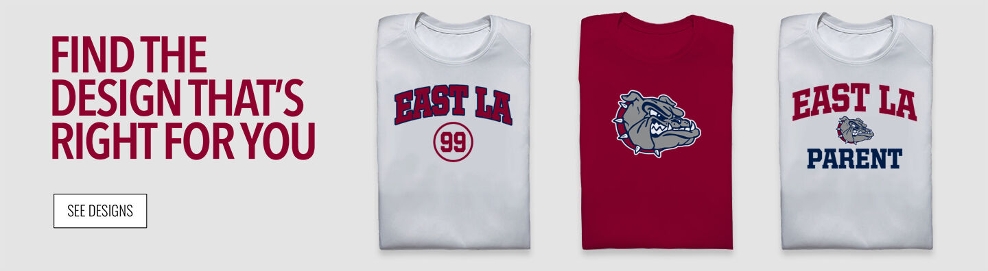 East LA Bulldogs  Football Find the Design That's Right For You - Single Banner