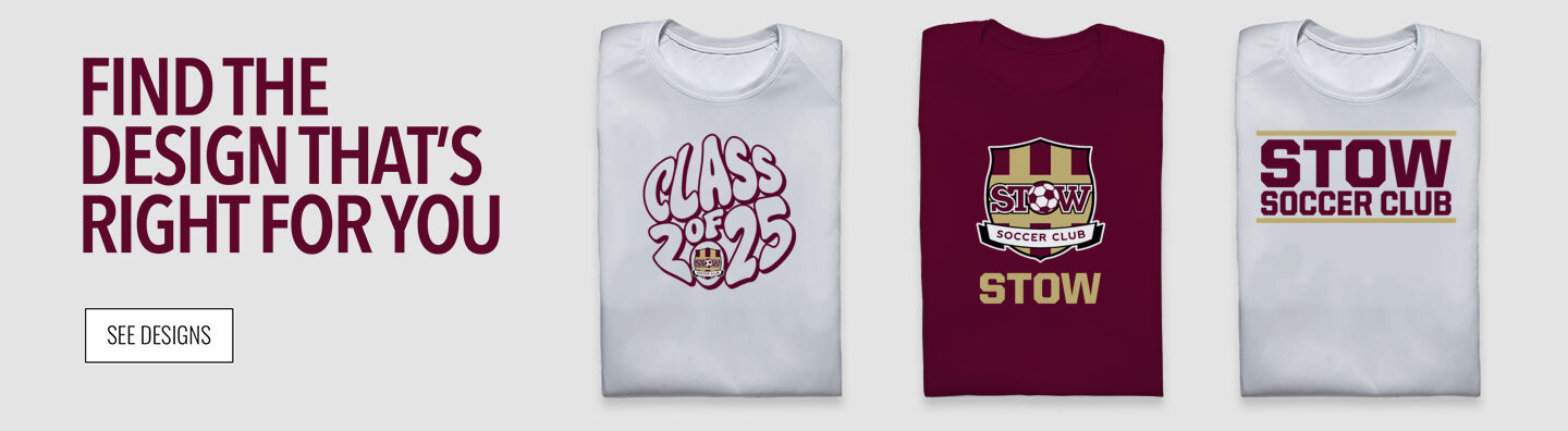 Stow Soccer Club Bulldogs Find the Design That's Right For You - Single Banner