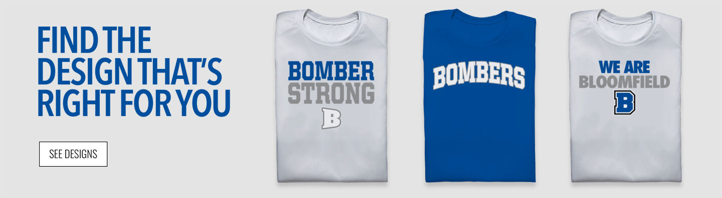 Bloomfield Bombers Find the Design That's Right For You - Single Banner