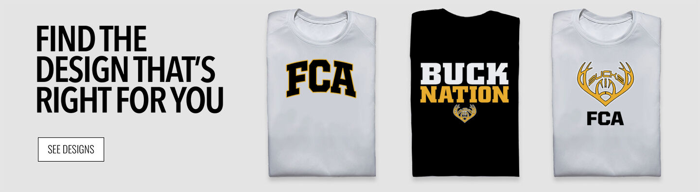 FCA Bucks Sideline Store Find the Design That's Right For You - Single Banner