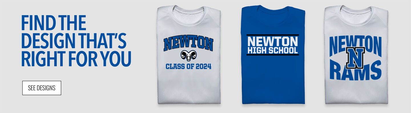 Newton Rams Find the Design That's Right For You - Single Banner