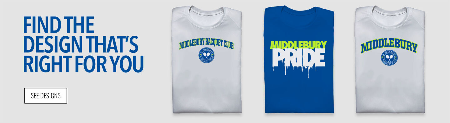 Middlebury Racquet Club Middlebury Find the Design That's Right For You - Single Banner