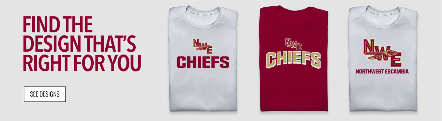 Northwest Escambia Chiefs Find the Design That's Right For You - Single Banner