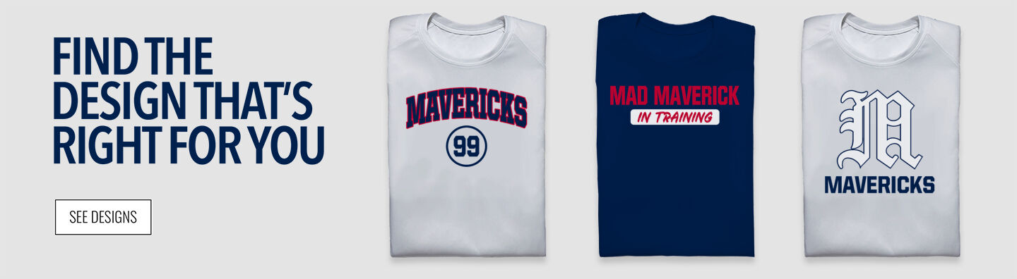 M.A.D Mavericks OFFICIAL ONLINE STORE Find the Design That's Right For You - Single Banner