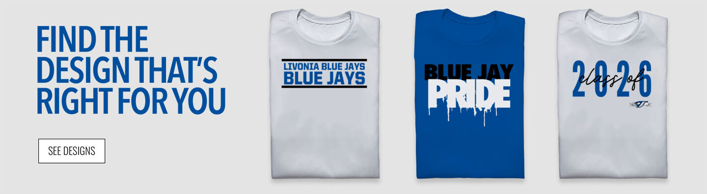 Livonia Blue Jays Find the Design That's Right For You - Single Banner